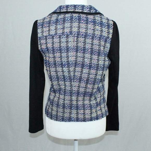 Tinley Road | Multi Colored Tweed Jacket | Sz - Picture 7 of 16
